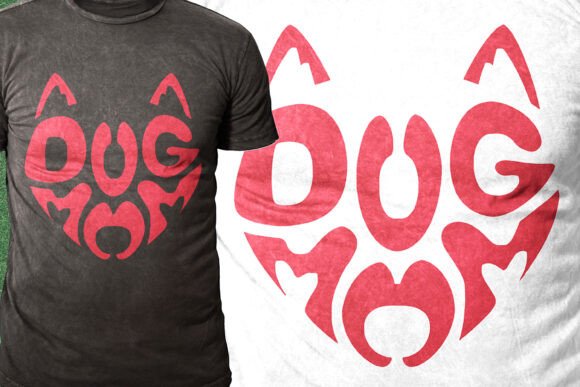 Best Dog Mom T-shirt Design: A Graphics and Crafts Asset for Modern Branding