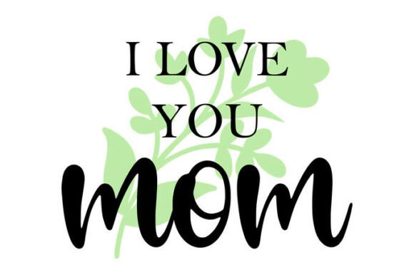 Happy Mom Letter Illustrations Vectors: A Versatile Graphic Design Asset for Crafts