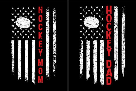 Hockey Dad. Hockey Mom – A Versatile Graphic Design Asset for Content Creators