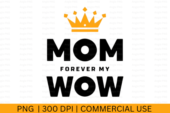 Mom PNG for Mother’s Day: A Versatile Graphic Design Asset for Crafts and Merch