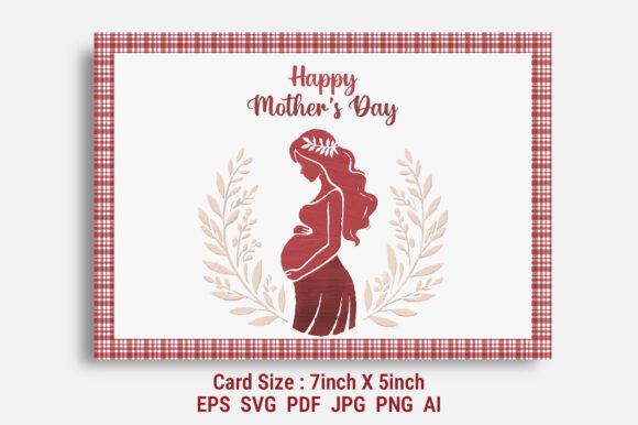 Mothers Day Greeting Graphics for Crafts & Printables