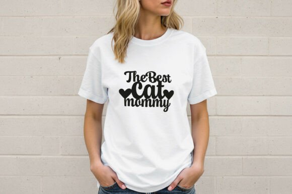 The Best Cat Mommy Hearts SVG for Crafts and Graphics